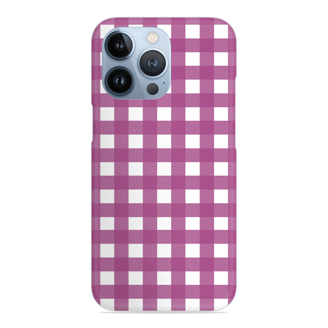 Classic Check Slim Case For iPhone