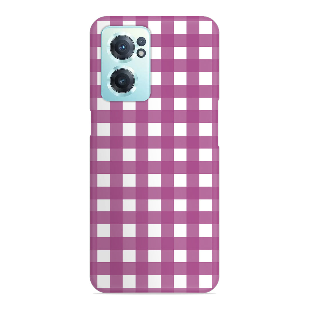 Classic Check Slim Case For OnePlus