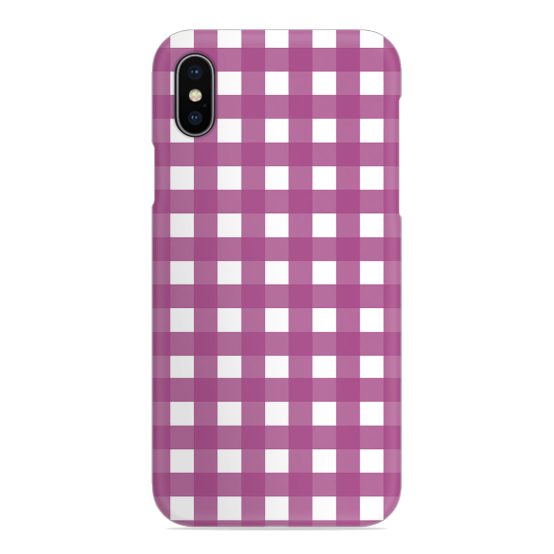 Classic Check Slim Case For iPhone