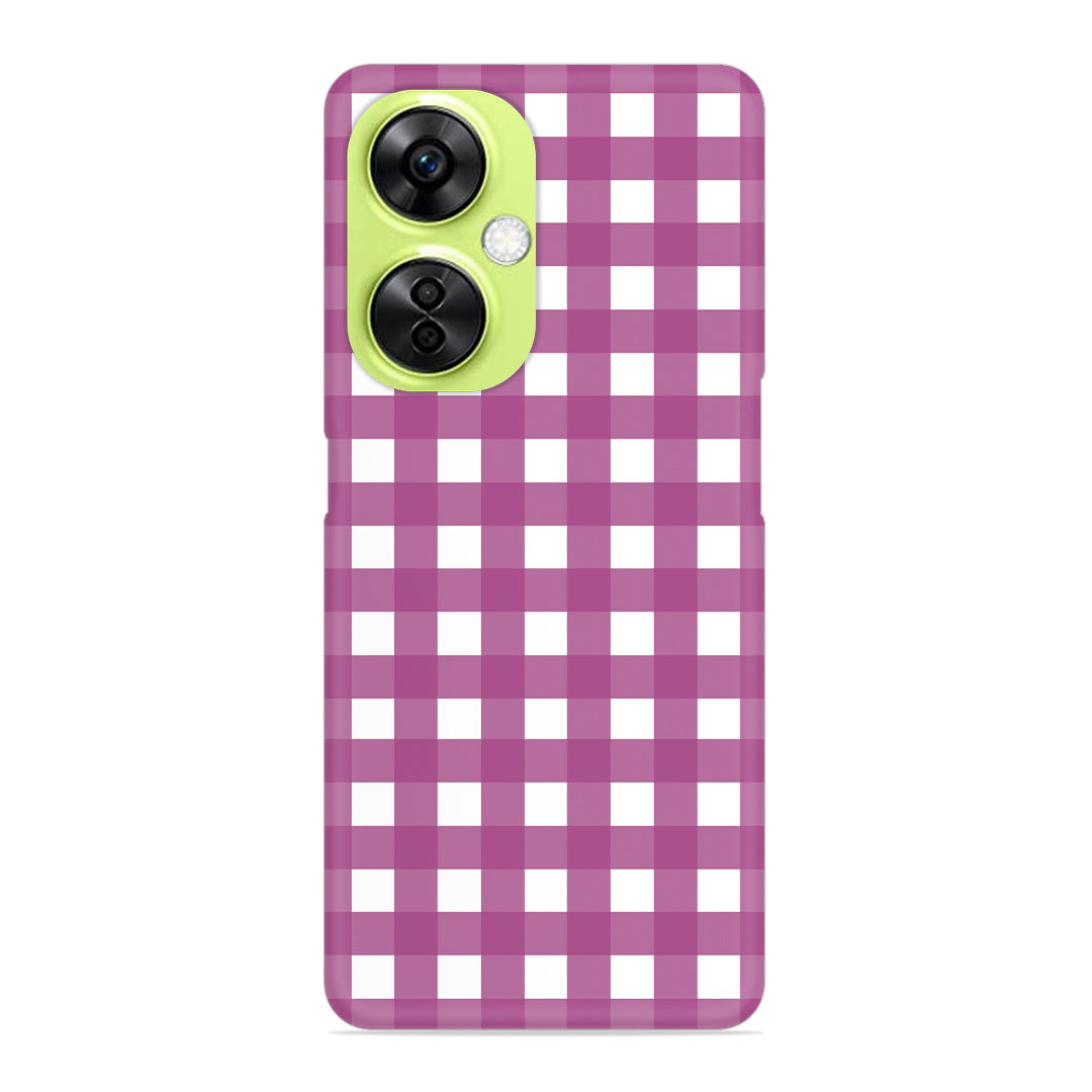 Classic Check Slim Case For OnePlus