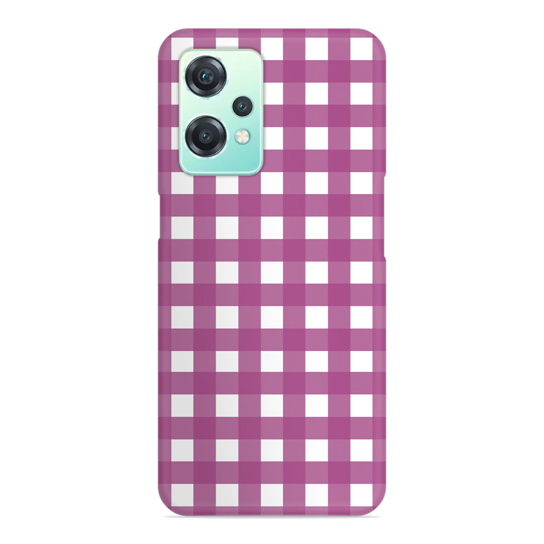 Classic Check Slim Case For OnePlus