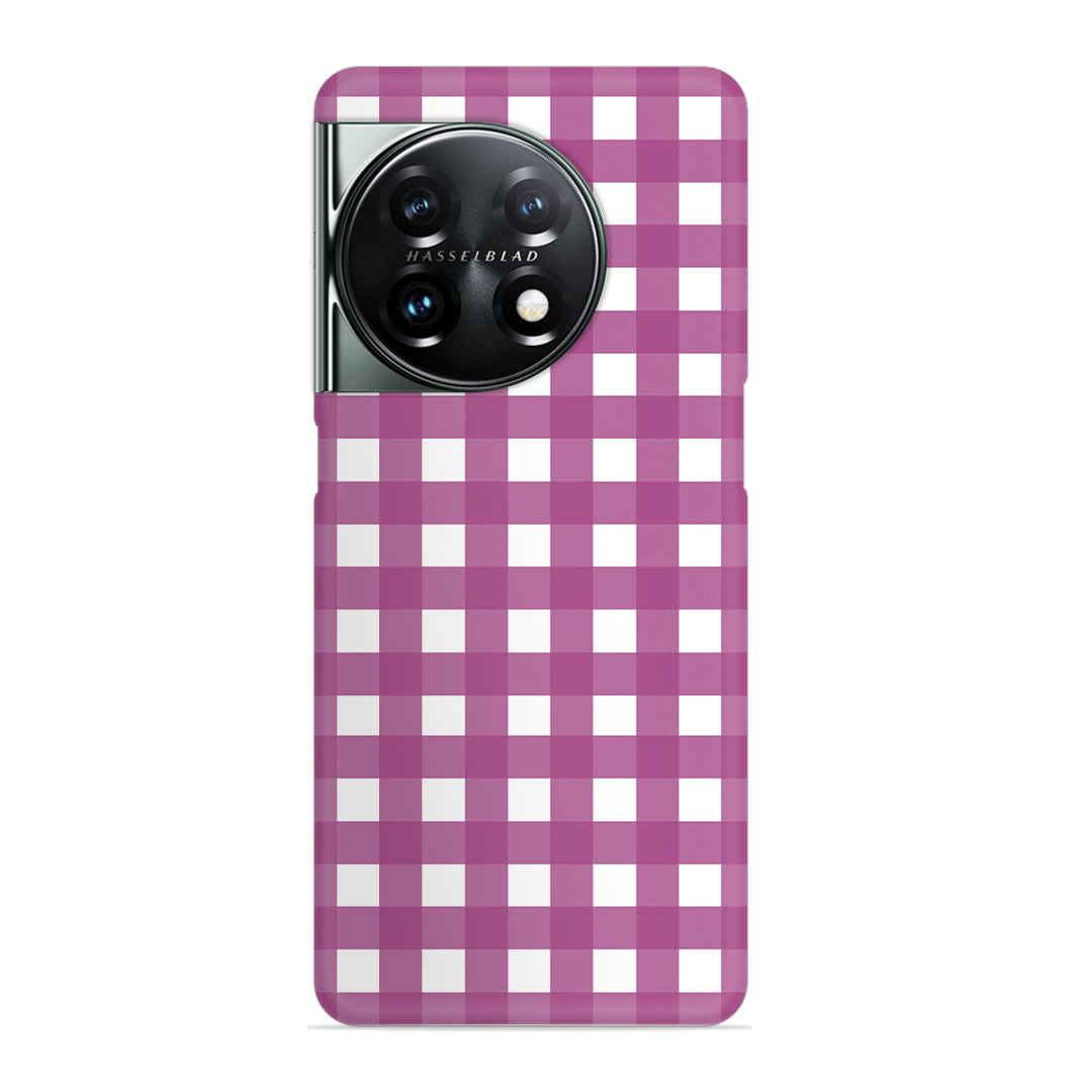 Classic Check Slim Case For OnePlus