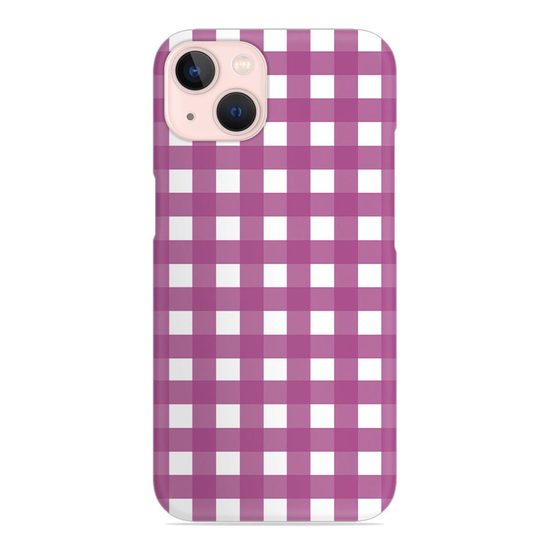 Classic Check Slim Case For iPhone