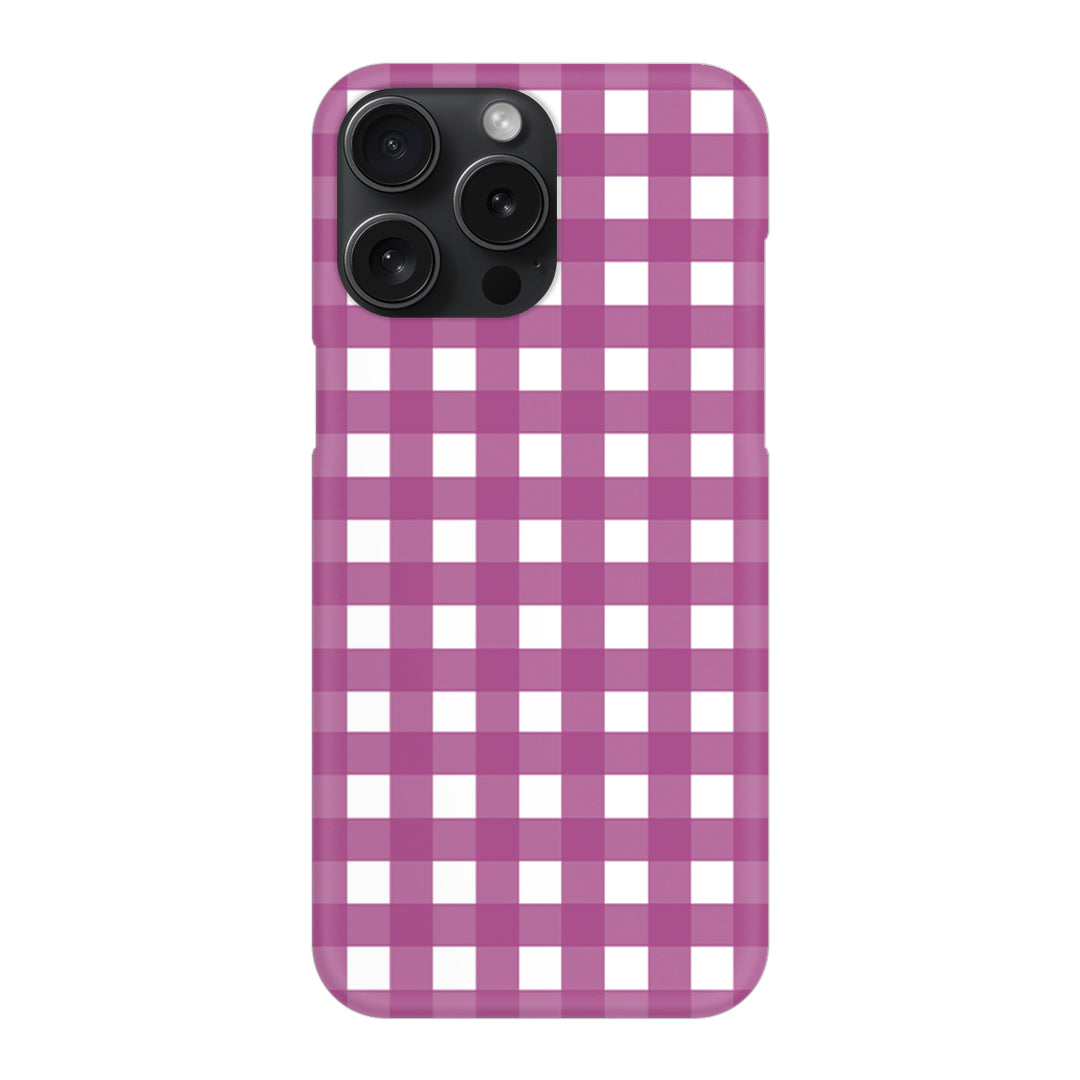 Classic Check Slim Case For iPhone