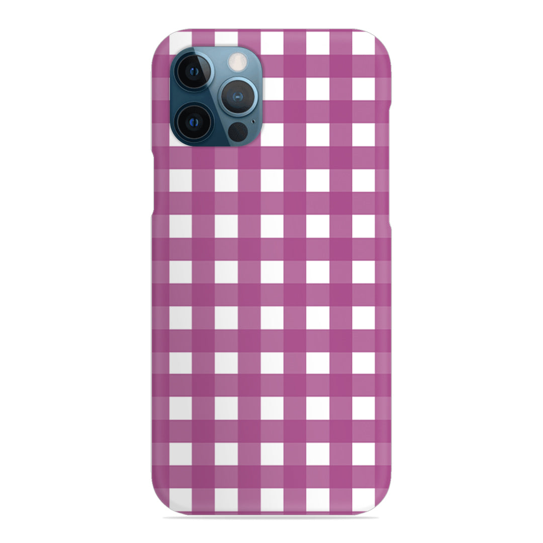 Classic Check Slim Case For iPhone