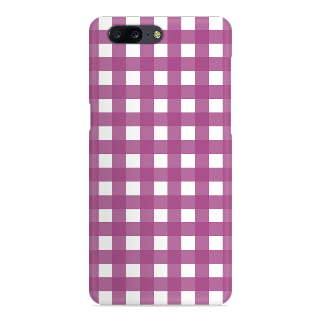 Classic Check Slim Case For OnePlus