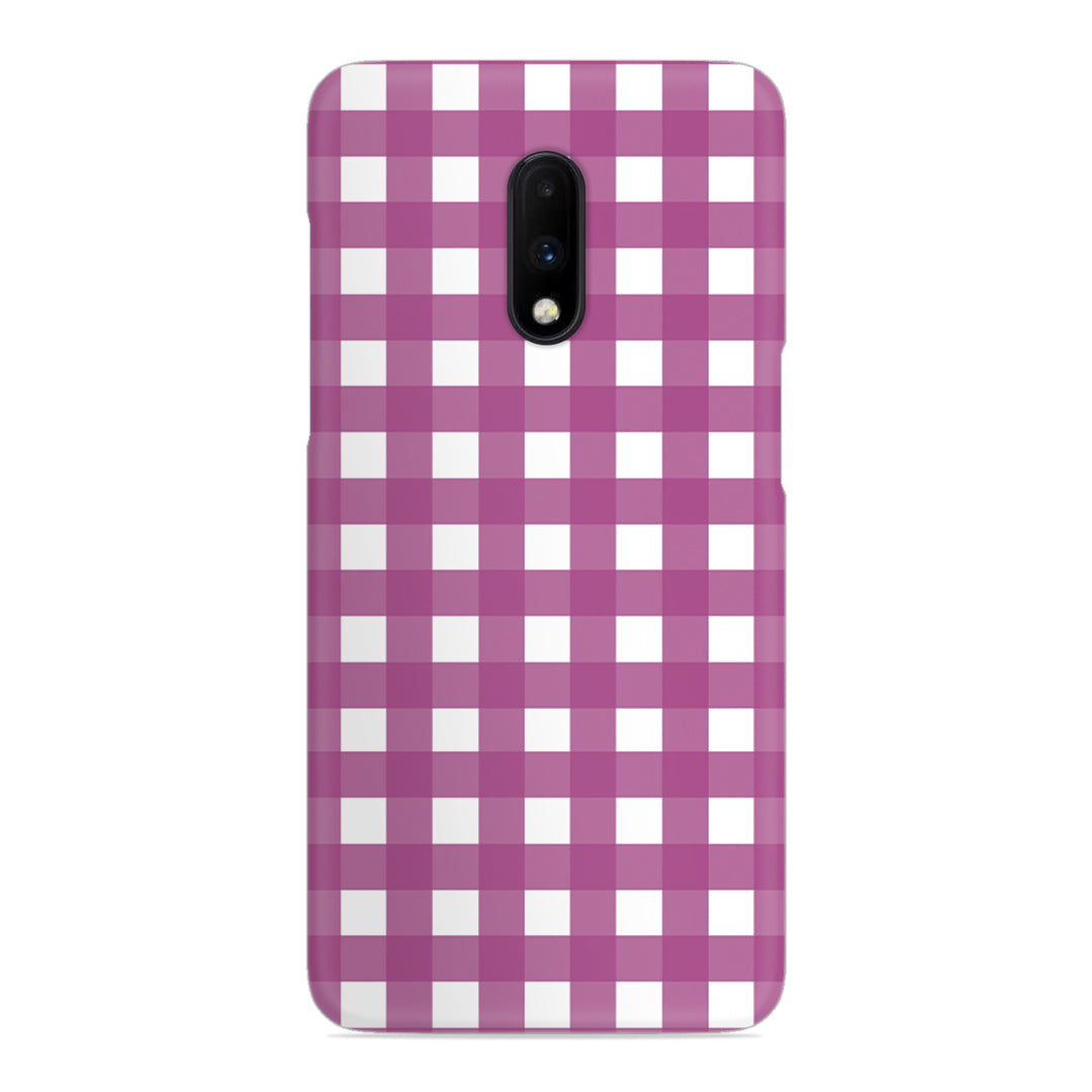 Classic Check Slim Case For OnePlus