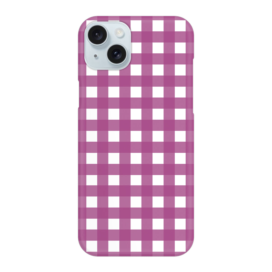 Classic Check Slim Case For iPhone