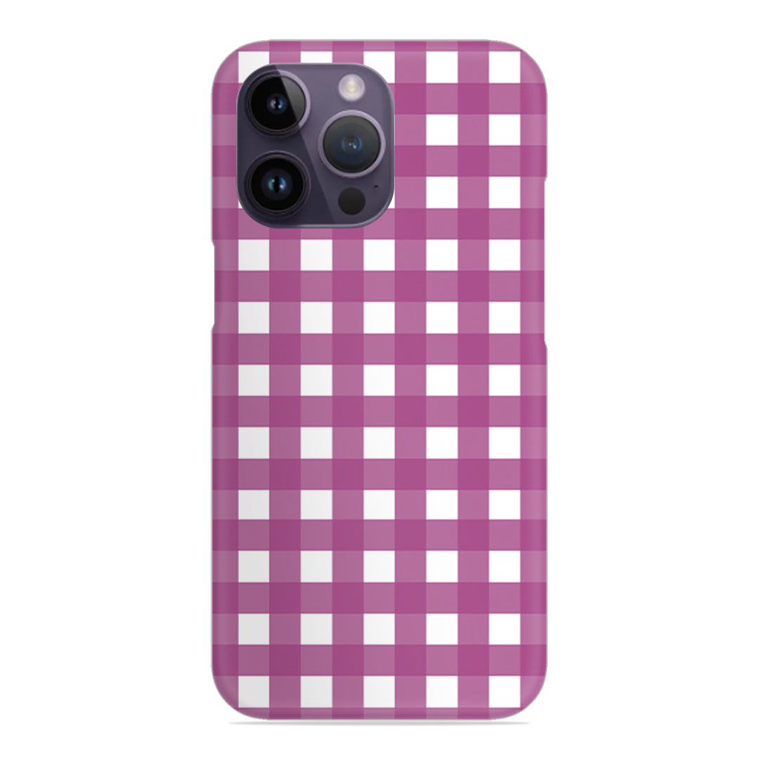 Classic Check Slim Case For iPhone