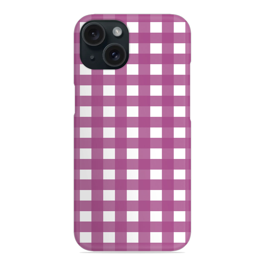 Classic Check Slim Case For iPhone