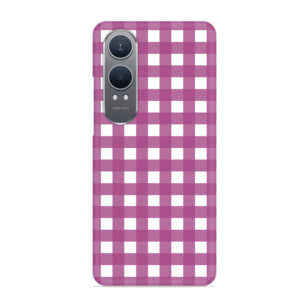 Classic Check Slim Case For OnePlus