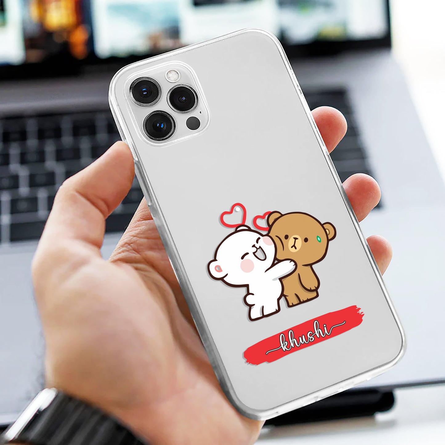 Dudu Bubu Customize Silicon Mobile Cover