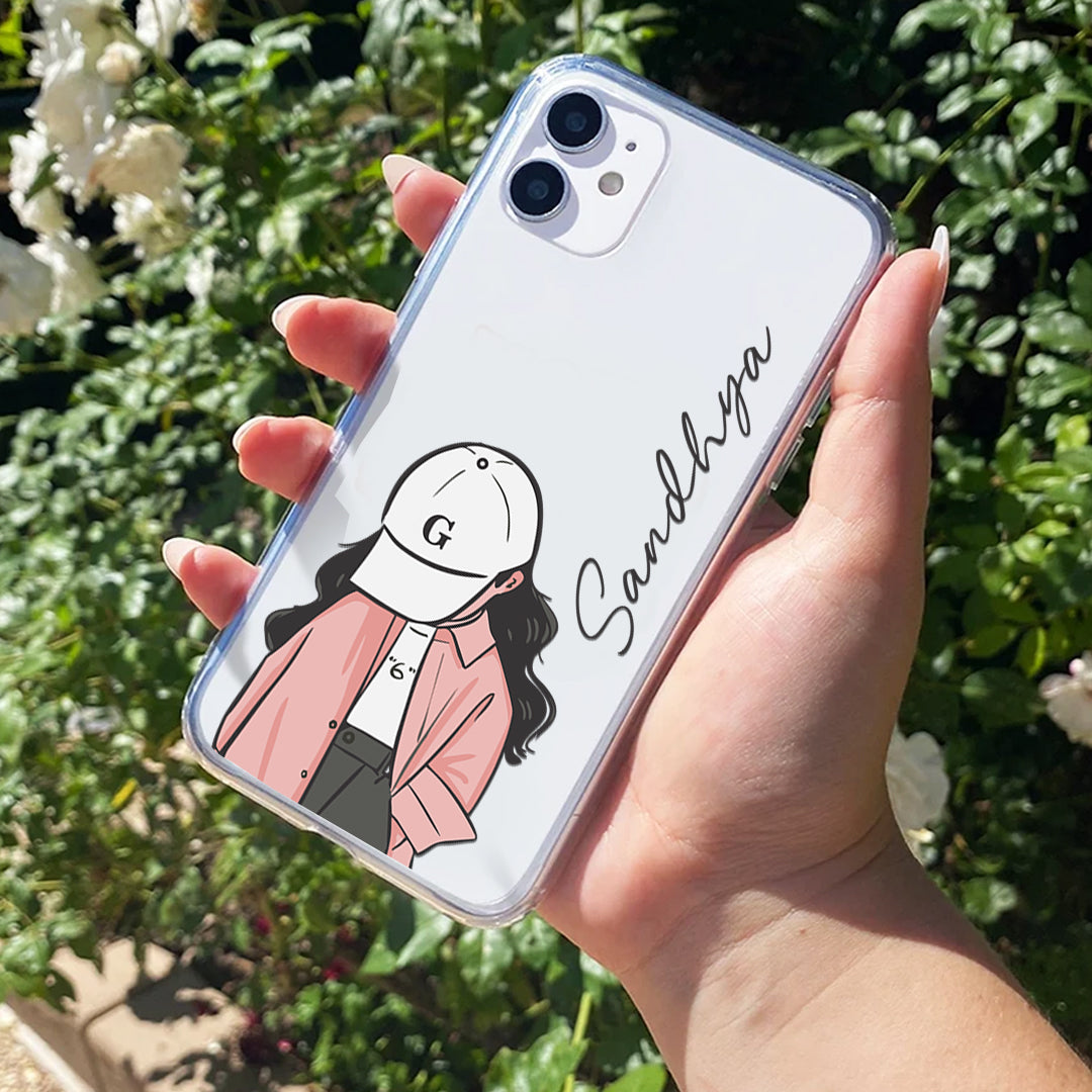 Girl Boss Customize Silicon Mobile Cover