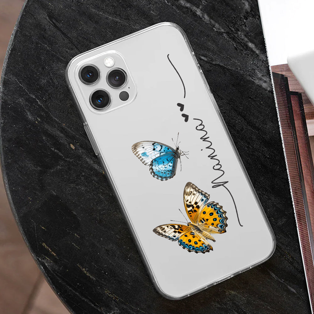 Butterflies Customize Silicon Mobile Cover