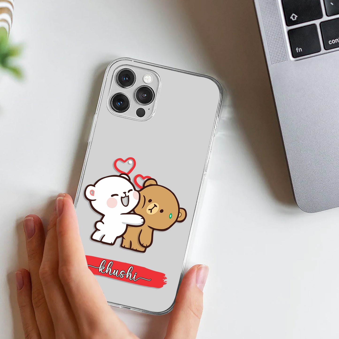 Dudu Bubu Customize Silicon Mobile Cover