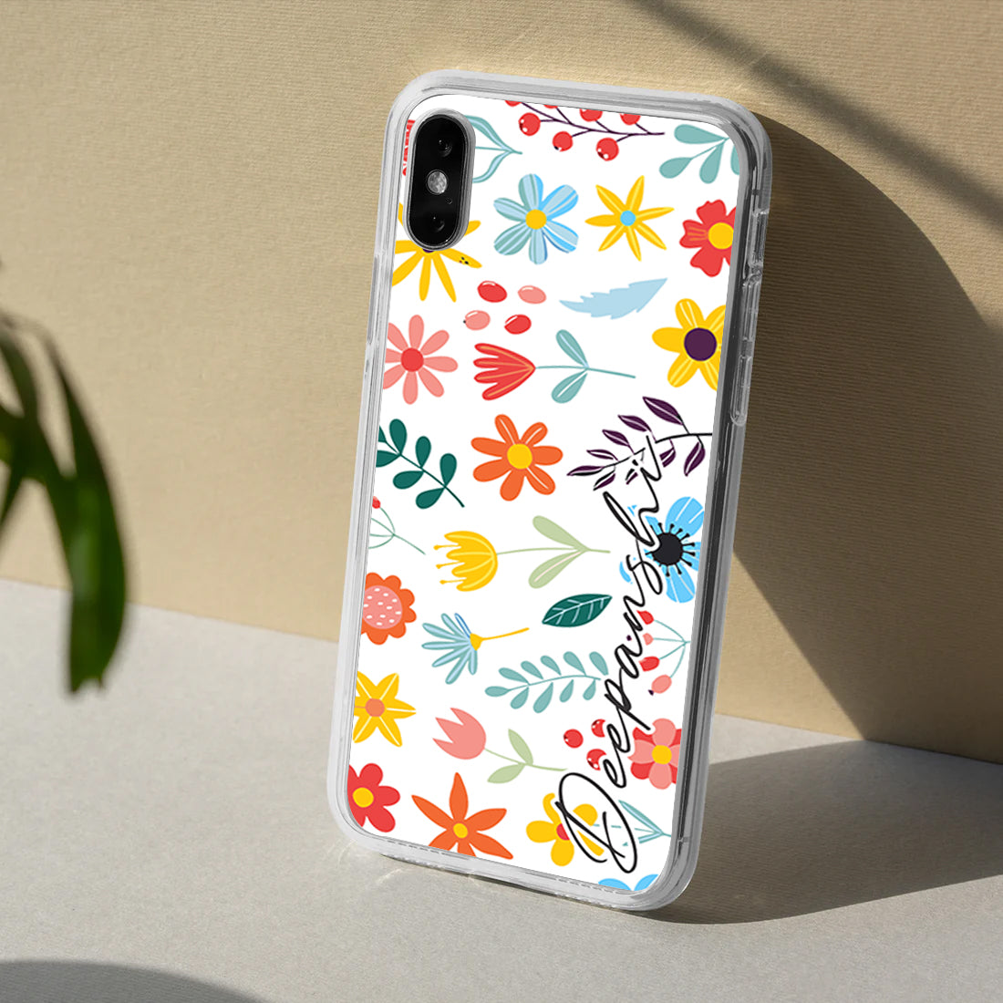 Blooming Joy Customize Silicon Mobile Cover