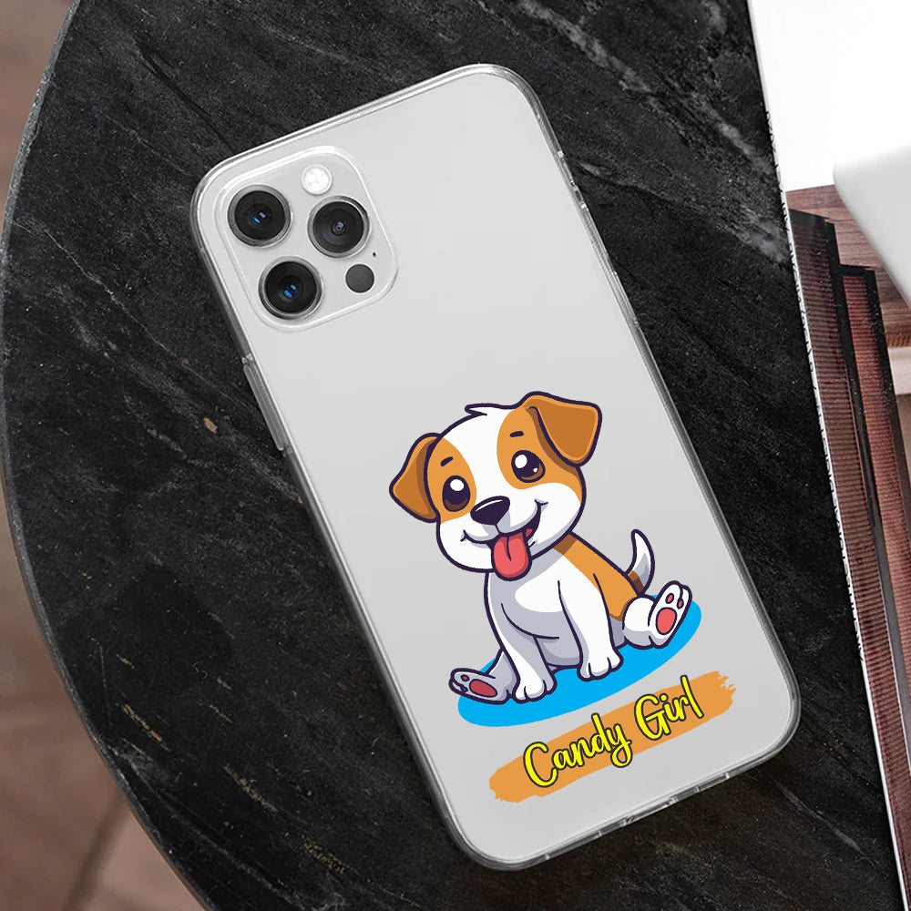 Cute Pet Customize Silicon Mobile Cover