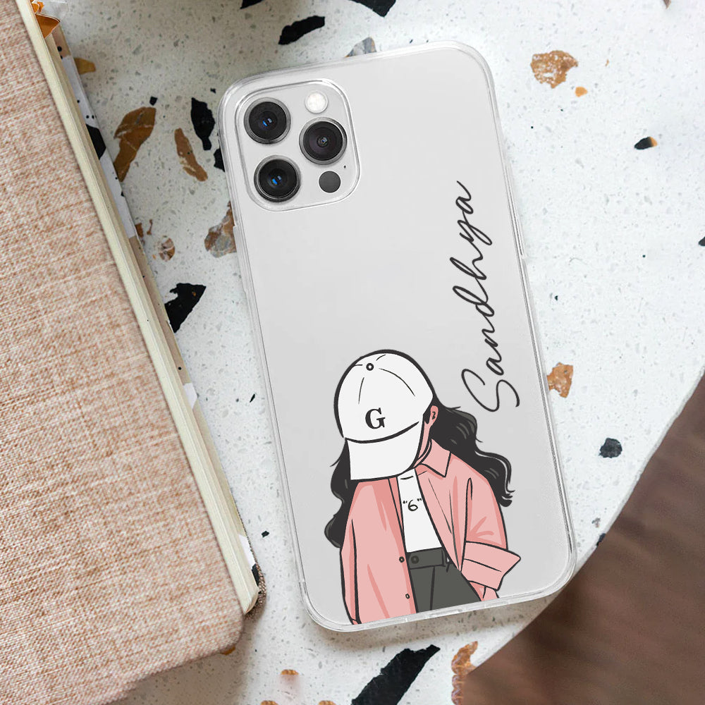 Girl Boss Customize Silicon Mobile Cover