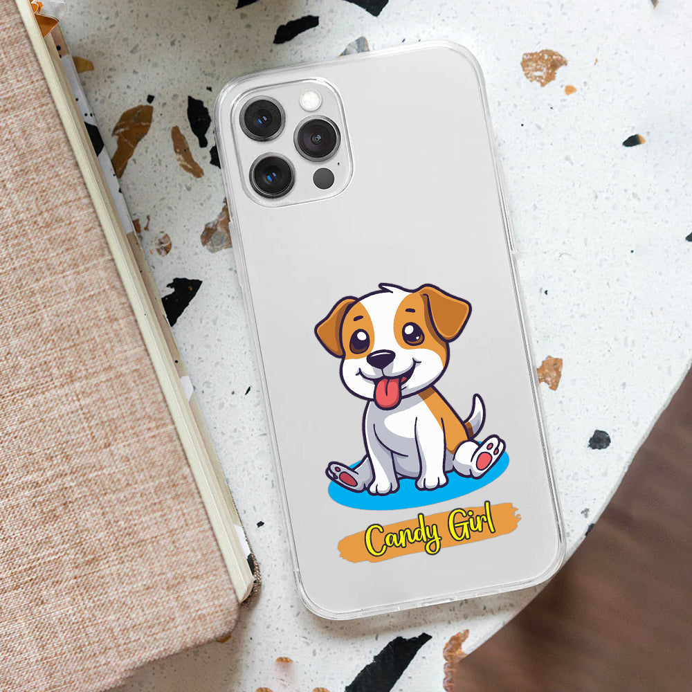 Cute Pet Customize Silicon Mobile Cover