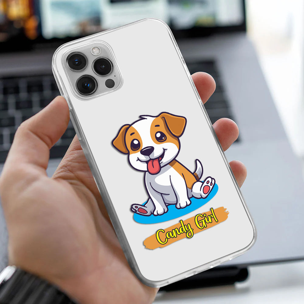 Cute Pet Customize Silicon Mobile Cover