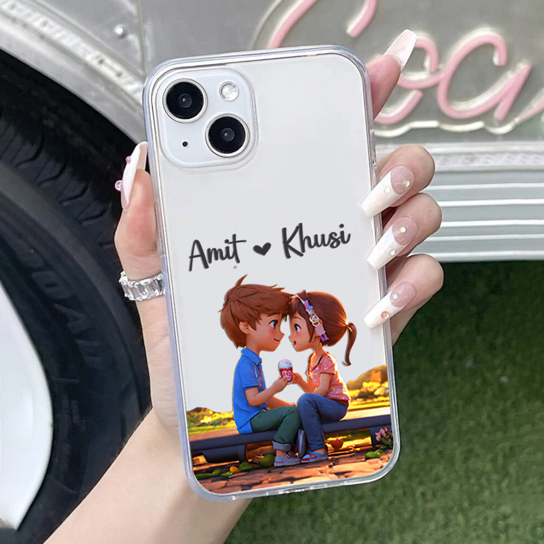 Sweet Love Customize Silicon Mobile Cover