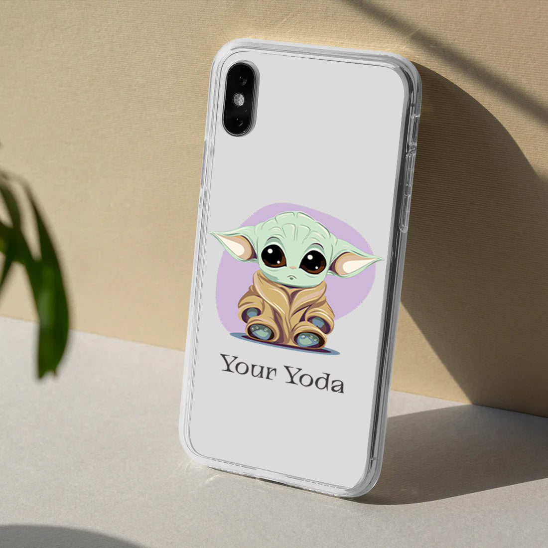 Baby Yoda Customize Silicon Mobile Cover