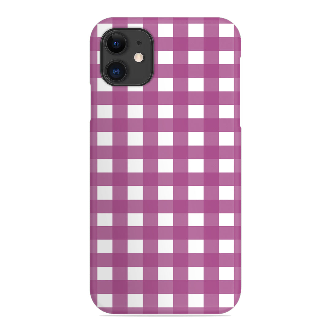 Classic Check Slim Case For iPhone