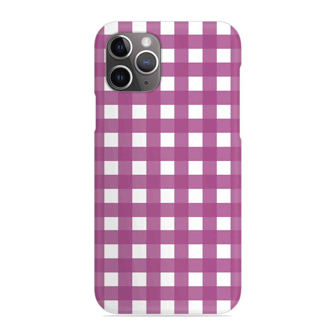 Classic Check Slim Case For iPhone