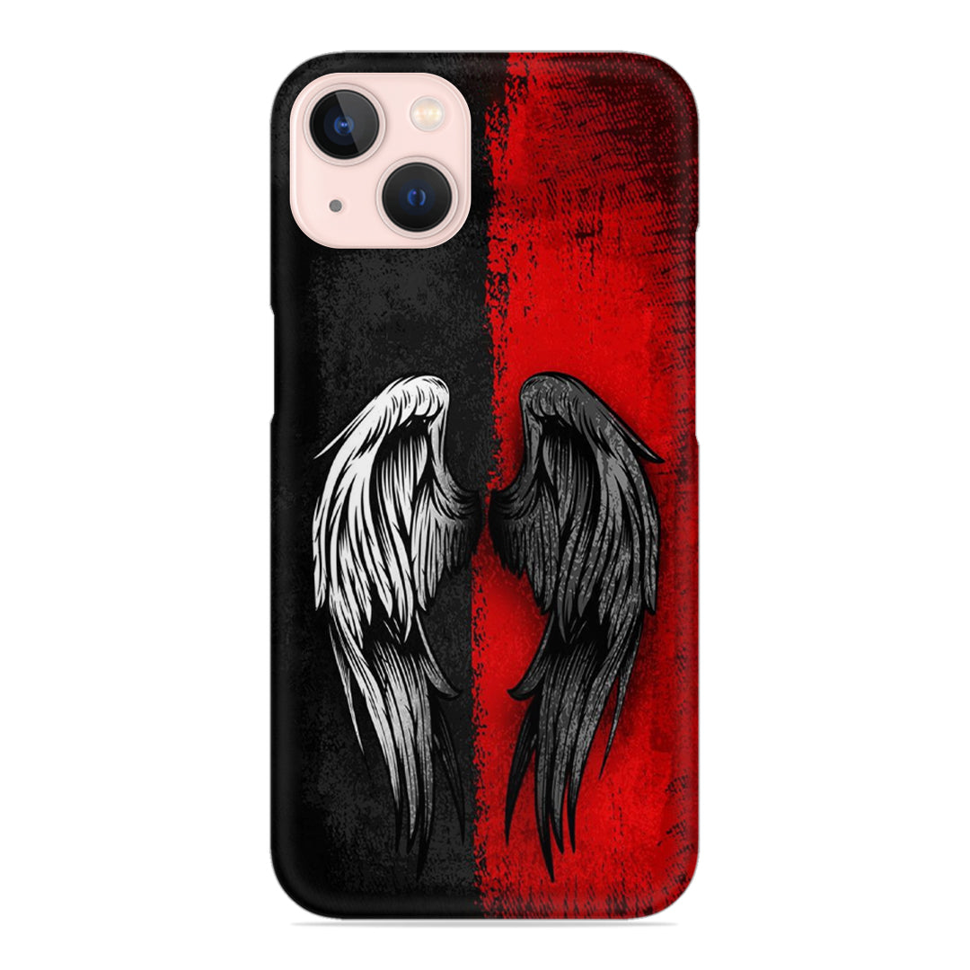 Angel and Demon Slim Case For iPhone