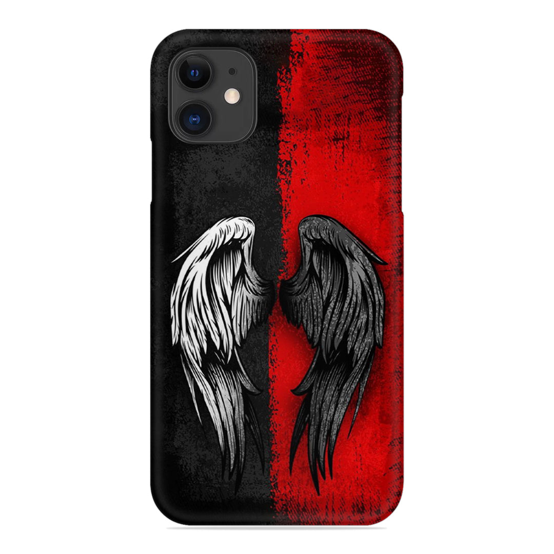 Angel and Demon Slim Case For iPhone