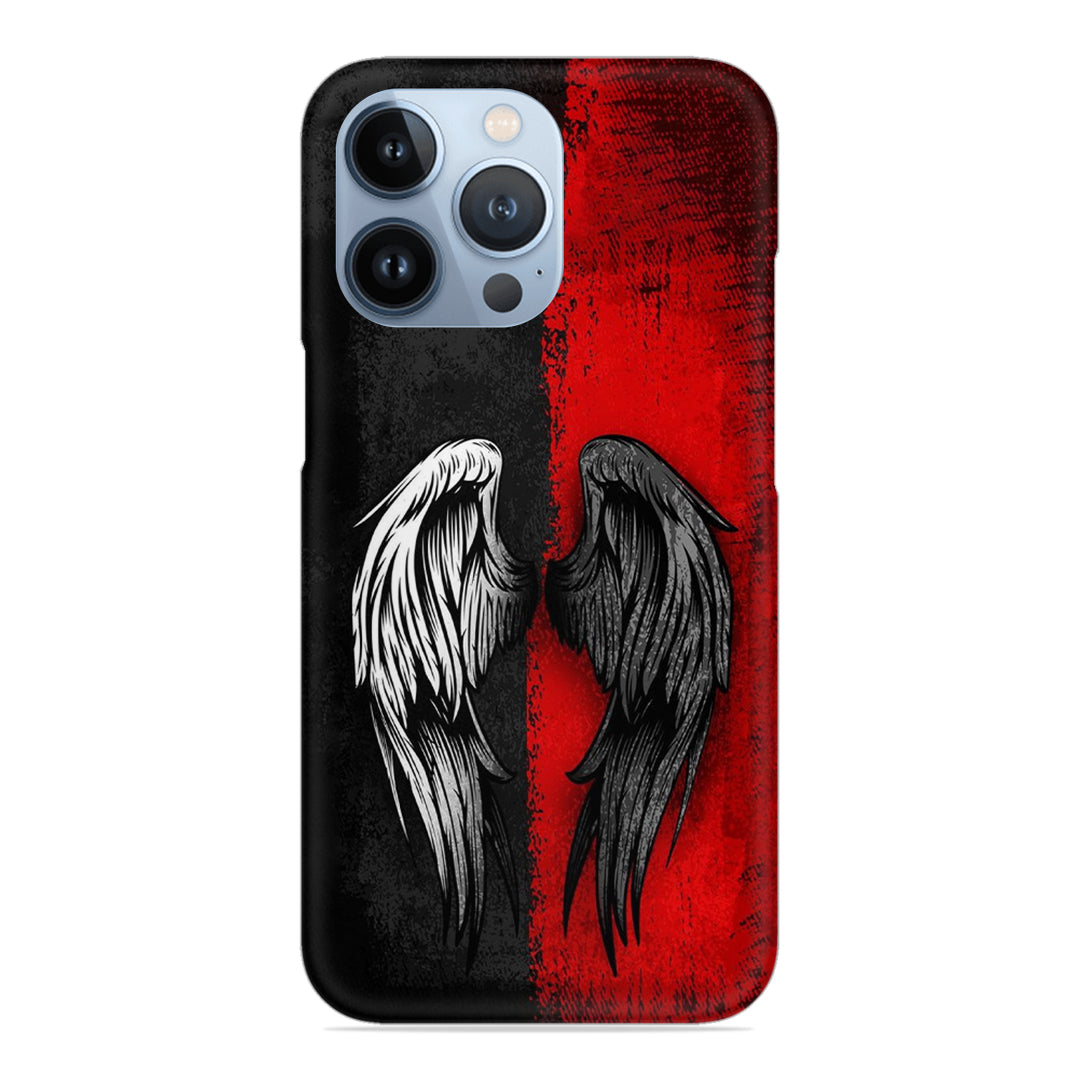 Angel and Demon Slim Case For iPhone