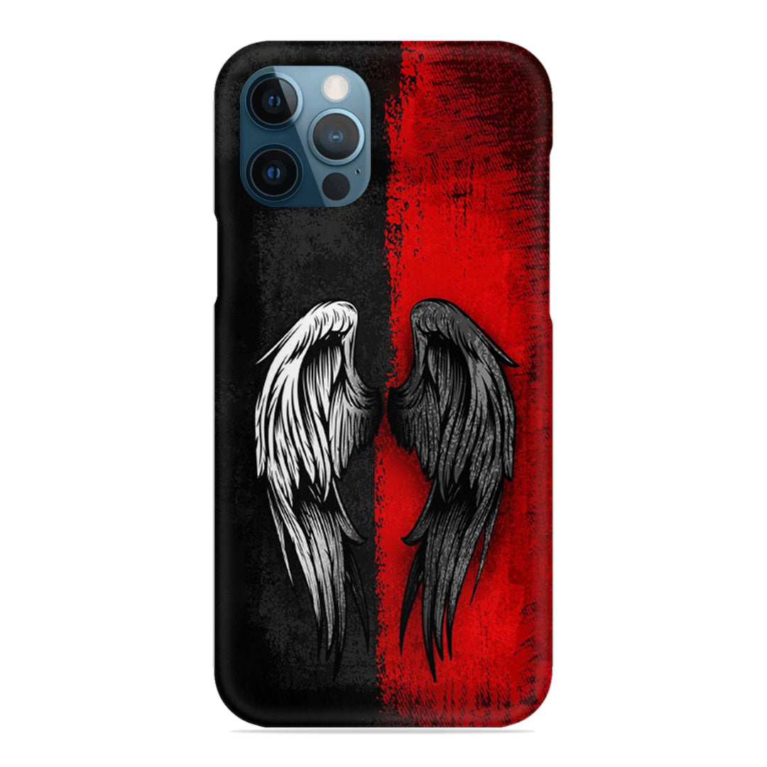 Angel and Demon Slim Case For iPhone