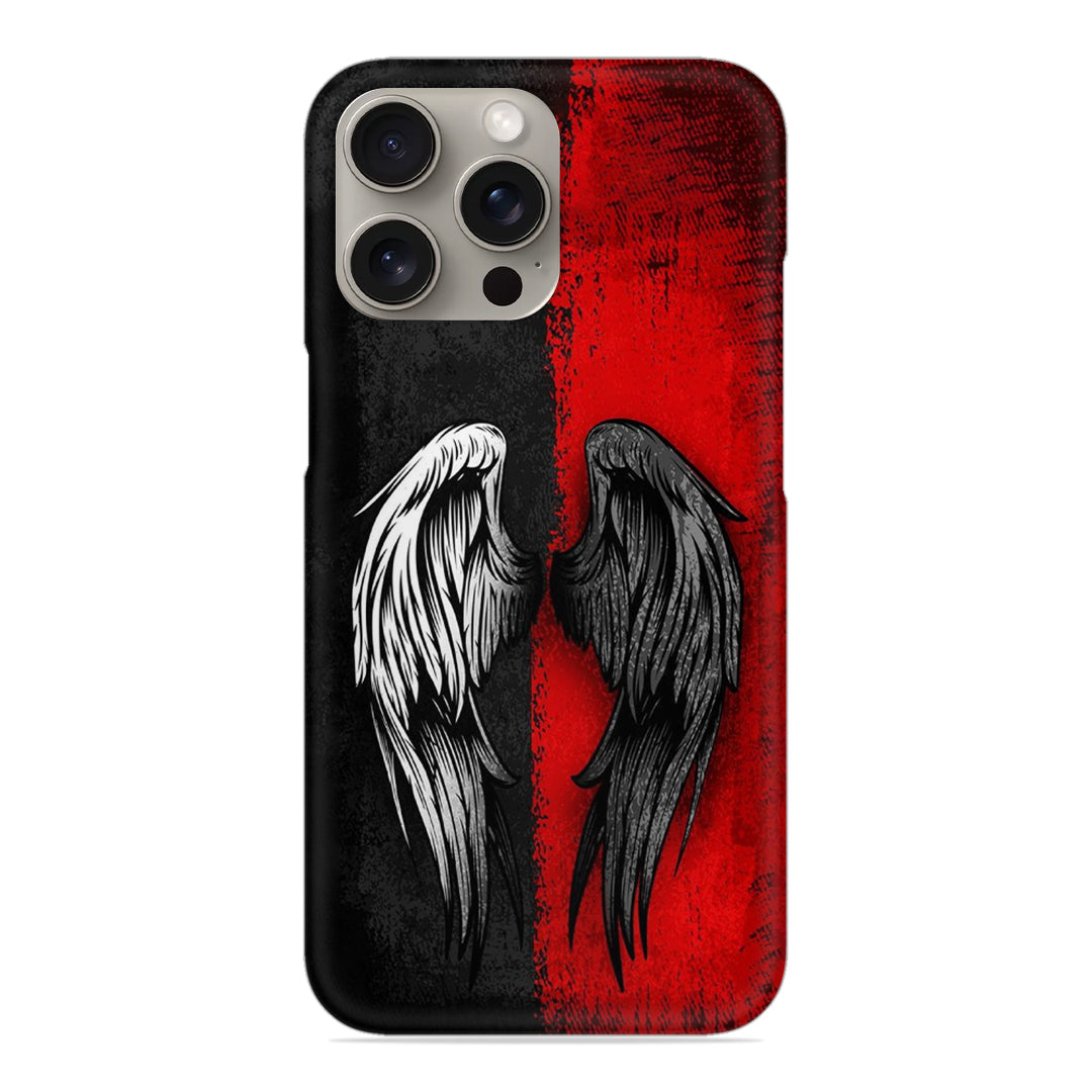 Angel and Demon Slim Case For iPhone