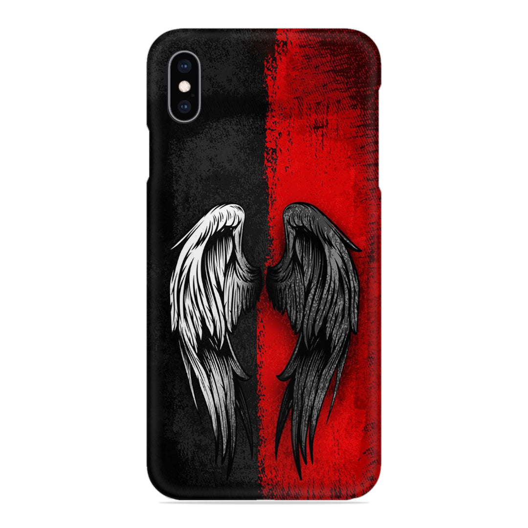 Angel and Demon Slim Case For iPhone