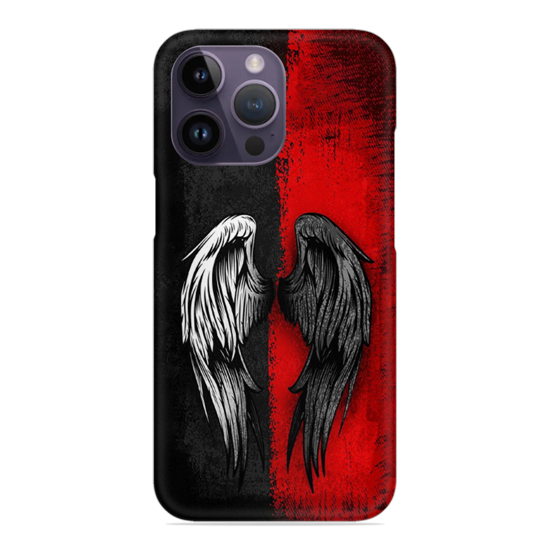 Angel and Demon Slim Case For iPhone