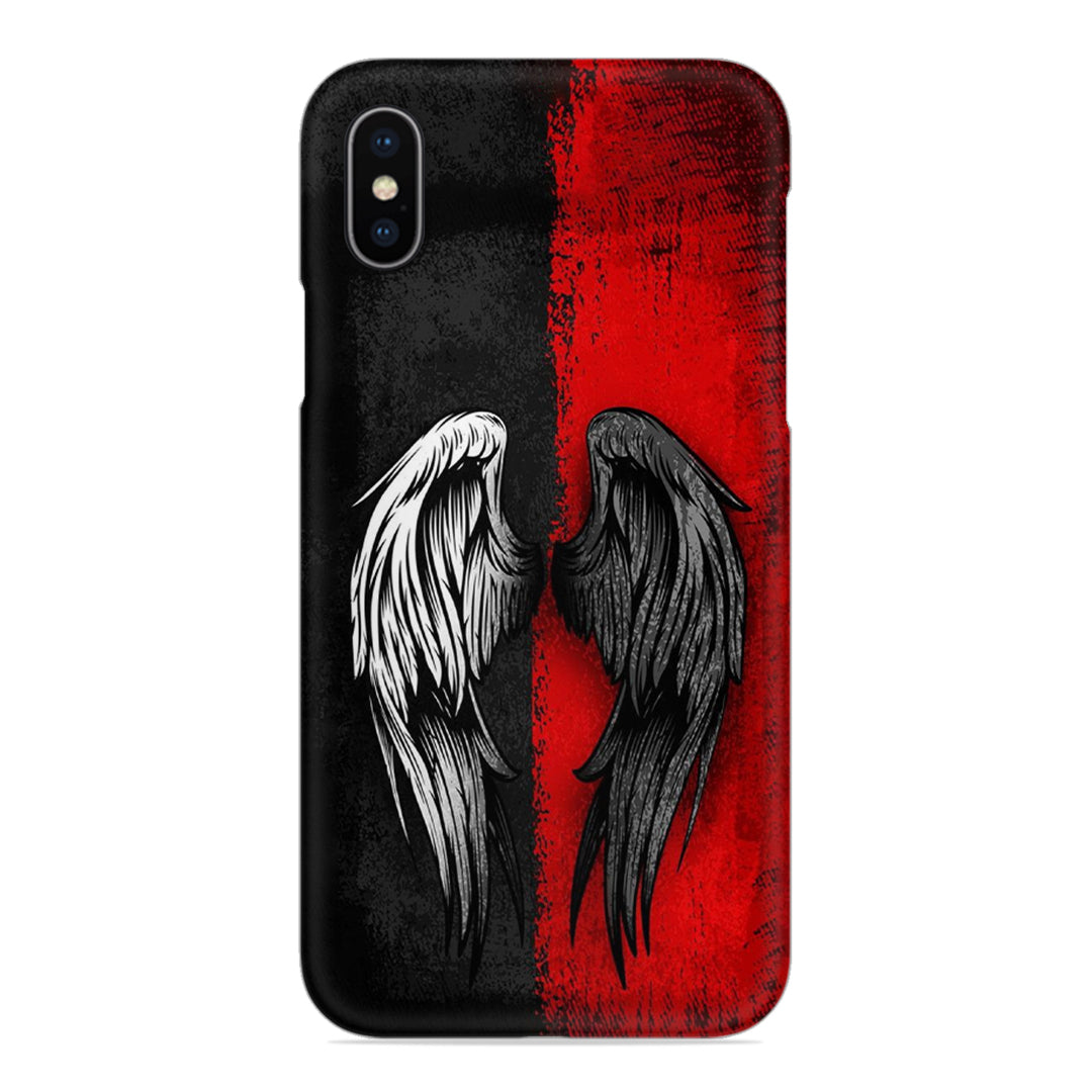 Angel and Demon Slim Case For iPhone