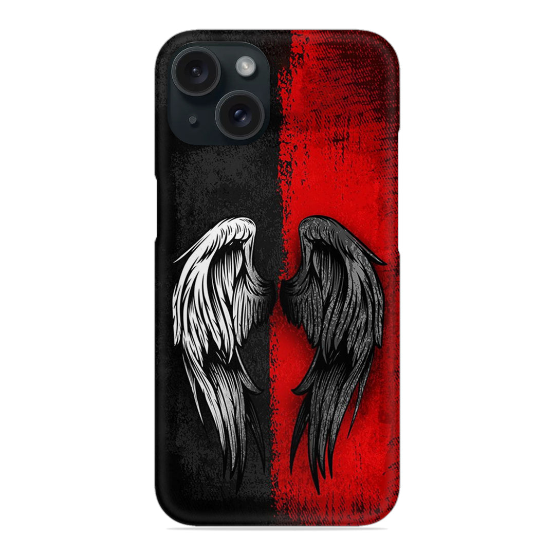 Angel and Demon Slim Case For iPhone